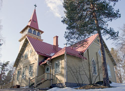 Siuron kirkko, kuva Marja Valkama 2012
